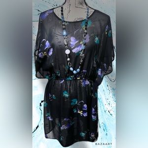 Mossimo sheer beach dress